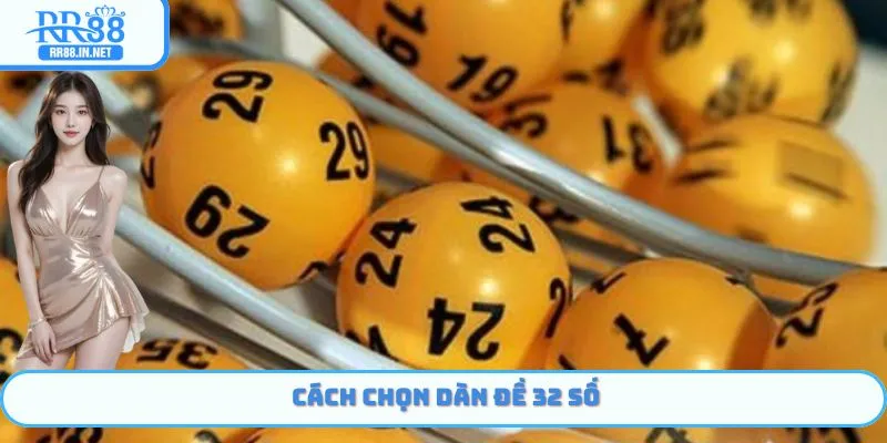 Dàn đề 32 số với cách thức lựa chọn tại RR88